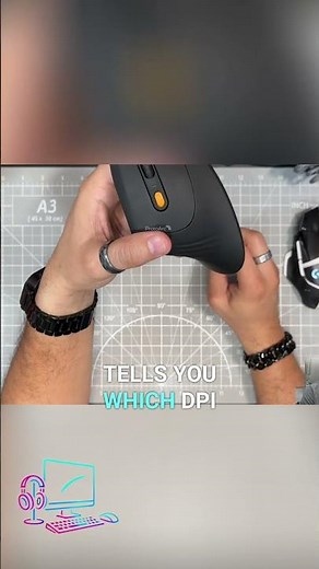 Turn Off Your Mouse's Annoying LED Indicator NOW! #shorts