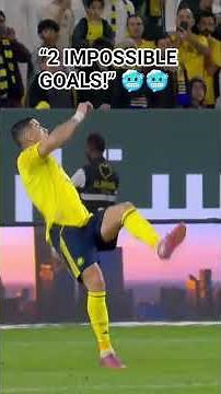 Cristiano Ronaldo – 2 Impossible Goals in 1 Minute! | Unbelievable Skills 🤯⚽