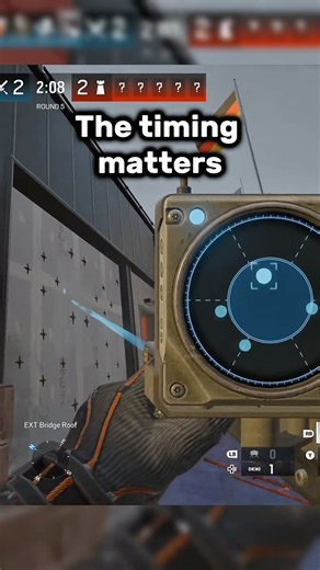 Playing Thatchers E.G.S Disruptor is all about timing in rainbow six siege. Twitch.tv/Coachjqku