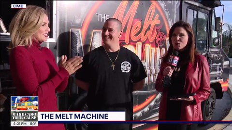 The Melt Machine Gourmet Grilled Cheese Food Truck