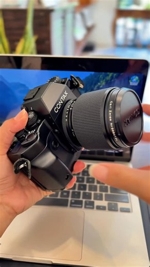 Kravan Gallery | CONTAX RX Black 35mm SLR Film Camera with Contax Carl Zeiss Makro-Planar T* 60mm f/2.8 AEJ Lens C/Y#kravangallery#filmcamera#analog#film#contax | Instagram