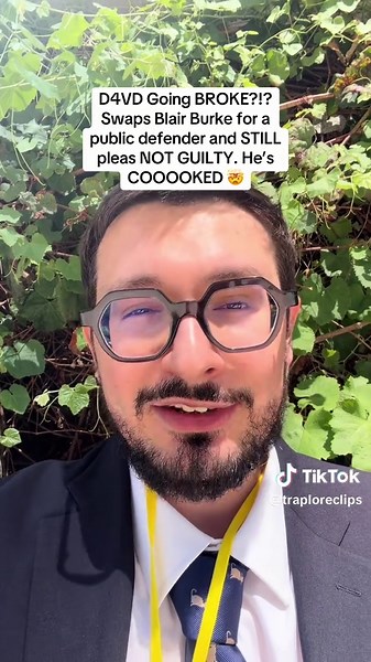 D4VD Going Broke? Swaps Blair Burke for Public Defender and Pleads Not Guilty