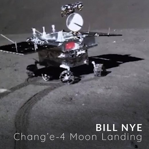 122K views · 1.9K reactions | Our CEO Bill Nye reflects on China's beautiful Moon landing footage: | The Planetary Society | Facebook