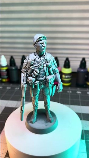Green Beret 3D Print Turnaround