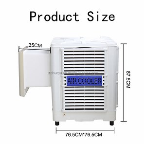 [Hot Item] Air Conditioner 220V DC24V Cooler Window Water Air Cooler with 20L Water Tank
