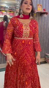 Booking numbers👇 9065125000,9266644485 Pure Georgette Gown in Bandhani with dupatta with hand work on Neck with belt with light cane cane 38-46 book now For more information & queries,Follow our Instagram page🫶 Our instagram page link👇 https://www.instagram.com/aarfacreations?igsh=MXEwb3dwajczNW96OA== #Aarfa #kurti #delhi #fashion #style #premium #quality #order #now | Aarfa Creations