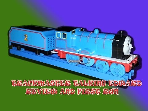 Trackmaster Talking Edward 2013 Unboxing review and first run. Onboard cam