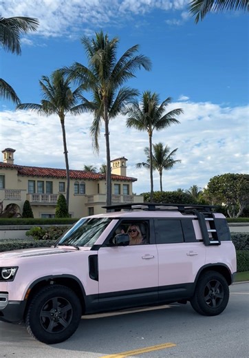 Going into 2026 like🎀🎀 #palmbeach #pinkcar #2026 | Pink Car