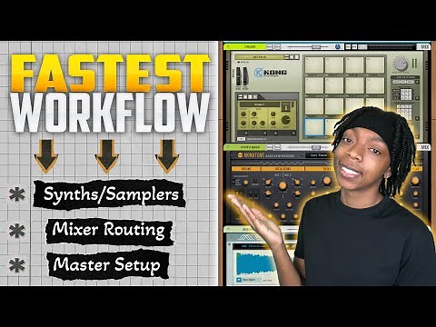 Making a Template From Start to Finish (Sampler Setup, Mixing and Master Secrets) - Reason 12