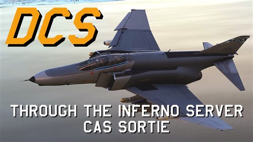 DCS World | through the inferno server CAS sortie