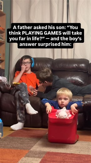Kitija Ozolina | UGC • Awareness Mentor • Lifestyle on Instagram: "1. Kids don’t play games to “waste time.” Many use them to calm their mind after a long day. When a child sits with a controller, he isn’t hiding from life — he’s letting out all the pressure he couldn’t explain. The father asked his son that sharp question… and the boy finally said quietly: “Dad… the game is the only place where I don’t feel wrong.” And suddenly the dad understood — his son wasn’t escaping life, he was trying to