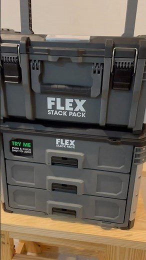Flex Stack Pack 3 Drawer Box - Great Box with 1 Small Issue #flex #stackpack #flextools