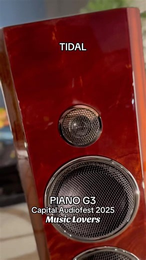 Capital Audiofest 2025: TIDAL PIANO G3 #music #audiophile #musiclovers #hifi