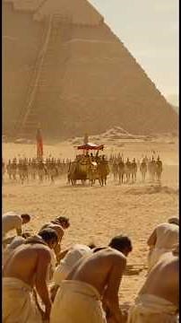 Time Machine Lands at Giza (2500 BCE) | Witnessing the Birth of the Great Pyramid Cinematic History