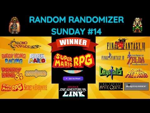 Random Randomizer Sunday - Super Mario RPG and BONUS Rando Dalton Imperial!