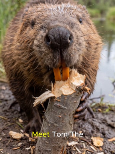 Mrs. Beaver’s Big Wetland Project#wildlife #animals #nature #shorts | wildlife life