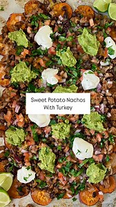 2.1K views · 16 comments | Sweet Potato Nachos with Turkey ✨ A...