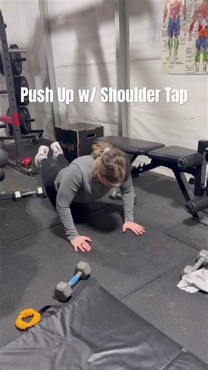 HOW TO: Push Up w/ Shoulder Tap