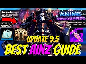 How To *BEST* Use Lich King In Anime Vanguards Update 9.5!