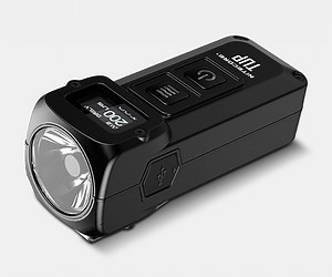 The Nitecore Tup Is a Bright Keychain Flashlight with an OLED Mode Display