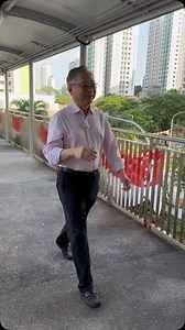 Thanks to LTA and HDB for bringing us the lift at the overhead bridge between Punggol Point Woods and Punggol Point Cove I. This will bring convenience to many residents in Punggol. | Gan Kim Yong