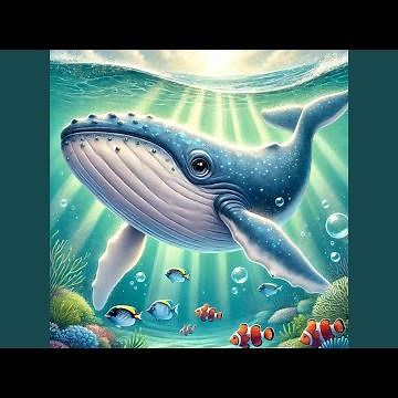 The Humpback Whale (Megaptera novaeangliae) Song for Kids | Nursery Rhymes (Educational)