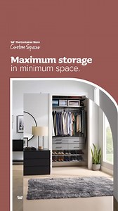 The Container Store’s versatile storage makes closet organization simple and custom to your needs. | The Container Store