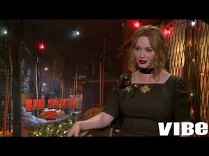 Christina Hendricks Shares Awkward Moments And Playing Diane In Bad Santa 2