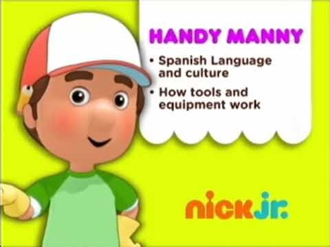 Nick Jr. Curriculum Board - Handy Manny - 2012-13 + Intro