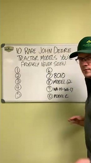 #7 Rarest John Deere Tractor: The 8010