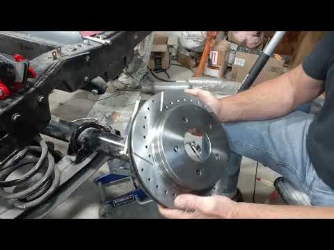 How to 67-72 c10 Rear disk brake install.