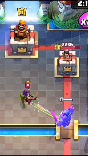 Archer Queen Vs Evo Pekka in Clash Royale #shorts #gaming