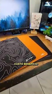 TOP 3 MELHORES MOUSEPADS que JÁ TESTEI 🖱️ #mousepad #pcgamer #tech