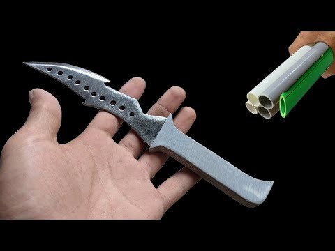 Millions of people are unaware of the wonderful benefits of using PVC pipes as knife handles