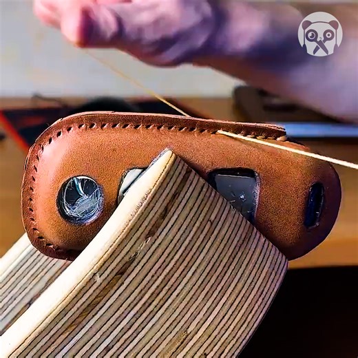 44K views · 85 reactions | How to make a car key leather case Partner: Wild Leather Craft YT: https://youtu.be/z9cS38ws6q4 | Science, Tech and Universe | Facebook