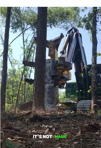 Tree Removal Machine Cleans Up in 30 Seconds
