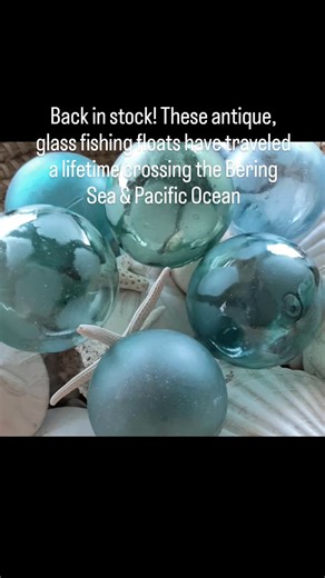 41 reactions · 6 comments | These glass fishing floats were found washed up on West Coast shorelines. Over a lifetime they've crossed the Bering Sea from Asia once used by fishermen to keep their Nets afloat, the hollow glass balls containing air gave buoyancy to the fishing nets. The Nets were strung together then set adrift in the ocean today and intact glass float is extremely rare. Westcoastseaglass.com under "Beachy Gifts". | West Coast Sea Glass | Facebook