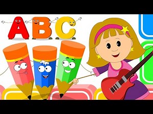 A to Z Alphabet - ABC Song - Learn ABC Alphabet for Children - Kids Songs & Nursery Rhymes