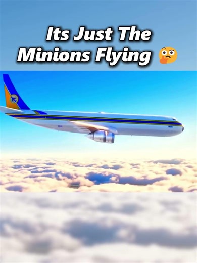 Is It just A Minion Flying 😱