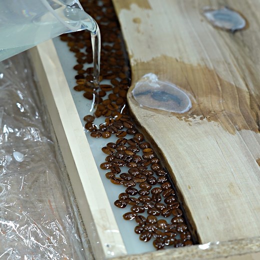 Making A Coffee Bean Serving Tray | DIY & Crafts