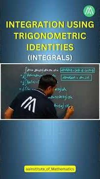 Integration Using Trigonometric Identities | Integrals | | Class 12 | Lecture 3