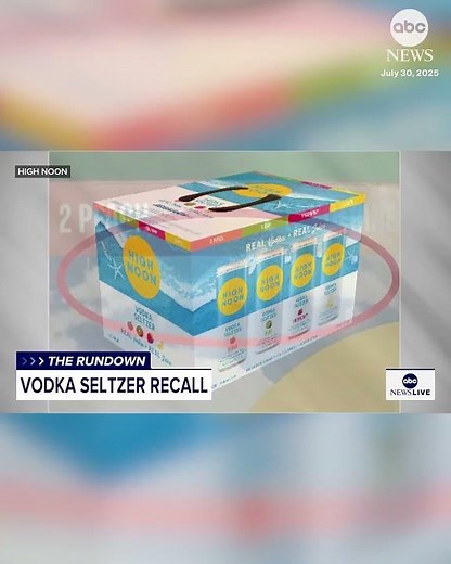 High Noon voluntarily recalls mislabeled drinks