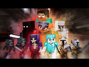 NETHER WAR EP1 - Alex and Steve Life (Minecraft animation)