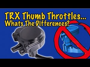TRX 90 Thumb Throttle Upgrade