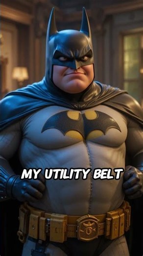 THE FAT BATMAN HAHAHA #superhero #comics