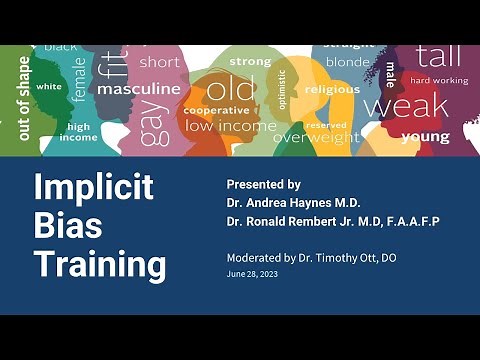 Implicit Bias Training