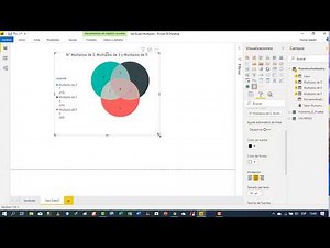 Power BI Diagrama de Ven Euler Previo análisis de un colegio