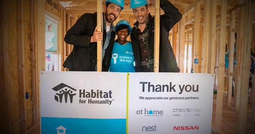 Property Brothers and Habitat for Humanity team up for affordable housing