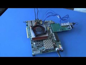 Samtec FQSFP Cable on Xilinx VCU118 Development Kit