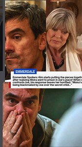 In Salem, no secret stays buried for long — and Kim Tate is finally connecting dots few others saw 💣😱. After noticing oddities in Moira’s past, she realizes Moira once went to prison in Joe’s place 💥🔥. When Kim confronts Joe about it, his answer shocks her to the core — leaving her reeling and unsure who to trust 👀💔. That revelation doesn’t just shake gossip over tea — it threatens to rip apart alliances and stir up the darkest tensions in Emmerdale yet. Fans are begging for more fallout.